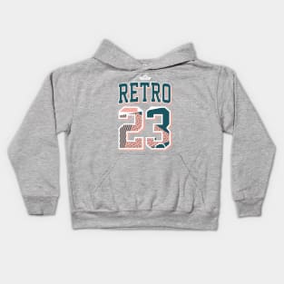 Retro 23 Light Madder Root Kids Hoodie